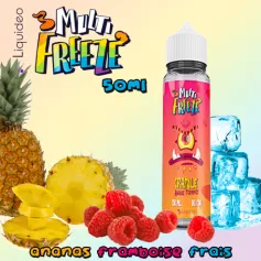 CRAPULE ANANAS FRAMBOISE - Liquideo MULTI-FREEZE 50ml