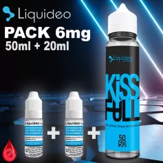 Pack 6mg 70ml Liquideo