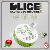 eliquide SACHETS DE NICOTINE POMME MENTHE - D’LICE