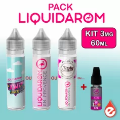 Pack LIQUIDAROM 3mg 60ml