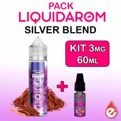 Pack SILVER BLEND 3mg de LIQUIDAROM 60ml
