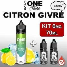 Pack CITRON GIVRE 6mg 70ml - ONE TASTE par e-tasty