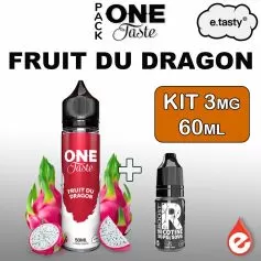 Pack FRUIT DU DRAGON 3mg 60ml - ONE TASTE par e-tasty
