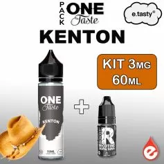 Pack KENTON 3mg 60ml - ONE TASTE par e-tasty