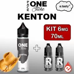Pack KENTON 6mg 70ml - ONE TASTE par e-tasty