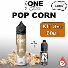 Pack POP CORN 3mg 60ml - ONE TASTE par e-tasty