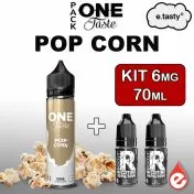 Pack POP CORN 6mg 70ml - ONE TASTE par e-tasty - eliquidz
