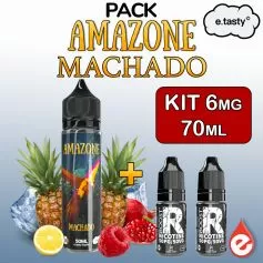 Pack MACHADO 6mg 70ml - AMAZONE e-tasty