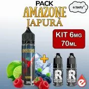 eliquide Pack JAPURA 6mg 70ml - AMAZONE e-tasty