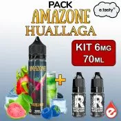 eliquide Pack HUALLAGA 6mg 70ml - AMAZONE e-tasty