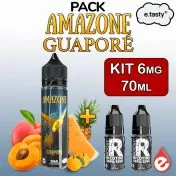 eliquide Pack GUAPORE 6mg 70ml - AMAZONE e-tasty