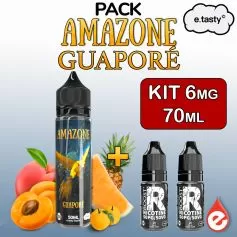 Pack GUAPORE 6mg 70ml - AMAZONE e-tasty