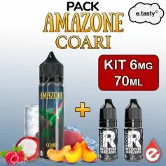 Pack COARI 6mg 70ml - AMAZONE e-tasty