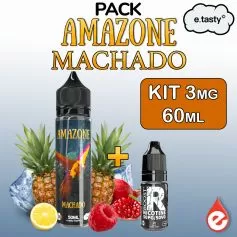 Pack MACHADO 3mg 60ml - AMAZONE e-tasty