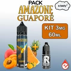 Pack GUAPORE 3mg 60ml - AMAZONE e-tasty