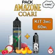 eliquide Pack COARI 3mg 60ml - AMAZONE e-tasty