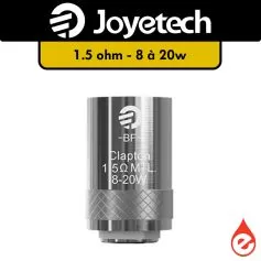 Resistance Joyetech CLAPTON 1.50&Omega; MTL 8-20W