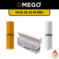 PACK DE 20 FILTRES - OMEGO