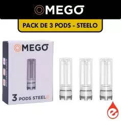 PACK DE 3 PODS STEELO - OMEGO
