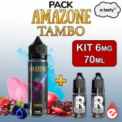 eliquide Pack TAMBO 6mg 70ml - AMAZONE e-tasty