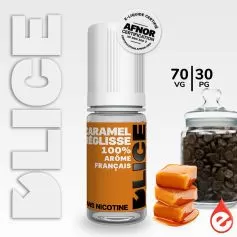 CARAMEL R&Eacute;GLISSE - D'lice - e-liquide 10ml