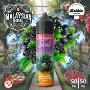 eliquide Cassis Mûre Baies d'Aronia Frais - MALAYSIAN SOUL de BOBBLE LIQUIDE 50ml