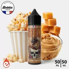 POPCORN CARAMEL BEURRE DE CACAHU&Egrave;TE - SEUM de BOBBLE LIQUIDE 50ml
