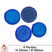 eliquide Grinder 4 Parties Acrylique 60mm