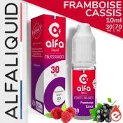 eliquide FRAMBOISE CASSIS - ALFALIQUID 10ml