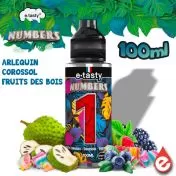 eliquide NUMBERS 1 - 100ML par e-tasty