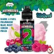 eliquide NUMBERS 2 - 100ML par e-tasty