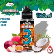 eliquide NUMBERS 3 - 100ML par e-tasty