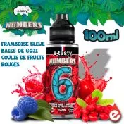 eliquide NUMBERS 6 - 100ML par e-tasty