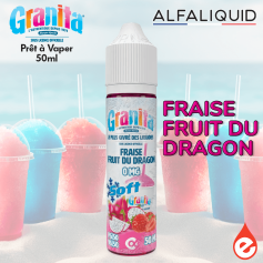 FRAISE FRUIT DU DRAGON - 50ml GRANITA X ALFALIQUID