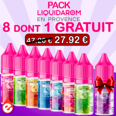 LIQUIDAROM PACK DE 7 + 1 GRATUIT