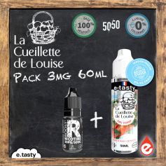 PACK 3mg RUBIS D'AMOUR - RÉCOLTE D'HIVER - LA CUEILLETTE DE LOUISE 60ml