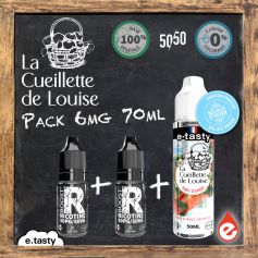 PACK 6mg RUBIS D'AMOUR - RÉCOLTE D'HIVER - LA CUEILLETTE DE LOUISE 70ml