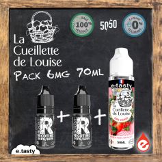 PACK 6mg RUBIS D'AMOUR - LA CUEILLETTE DE LOUISE 70ml
