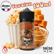 eliquide POPCORN CARAMEL BEURRE DE CACAHUÈTE - SEUM de BOBBLE LIQUIDE 100ml