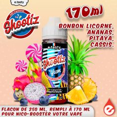 YUM SHOOTIZ e-liquide 170ml - e-tasty