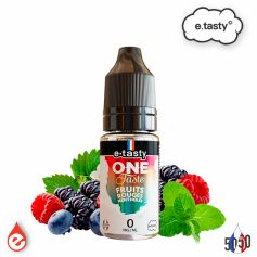FRUITS ROUGES MENTHOL&Eacute;S 10ml - ONE TASTE par e-tasty