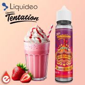 eliquide MILKSHAKE FRAISE - LIQUIDEO TENTATION 50ml