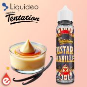 eliquide CUSTARD VANILLE - LIQUIDEO TENTATION 50ml