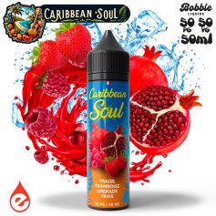 Fraise, Framboise, Grenade, Frais 50ml - CARIBBEAN SOUL