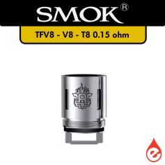 R&eacute;sistance TFV8 V8-T8 0.15 ohm SMOK