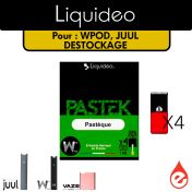 eliquide LOT 4 CARTOUCHES - WPOD - JUUL (DESTOCKAGE DLUO)
