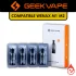 LOT DE 4 CARTOUCHES POD WENAX M1 M2 - GEEKVAPE
