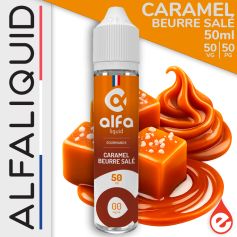 CARAMEL BEURRE SAL&Eacute; - ALFALIQUID 50ml