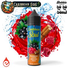 Framboise, Cassis, R&eacute;glisse, Frais 50ml - CARIBBEAN SOUL