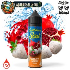Fraise Blanche, Groseille, Grenade, Frais 50ml - CARIBBEAN SOUL